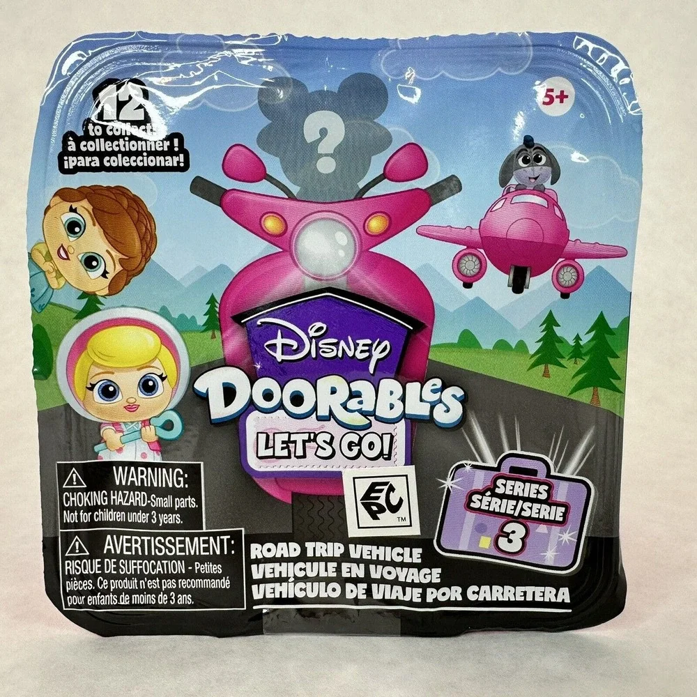Disney Doorables ZURG Toy Story 2 Let's Go‎ Series 3 Figure & Vehicle  NEW RARE